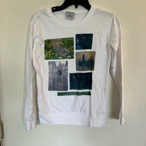 Knitswell Monet Paintings Long Sleeve
Sweatshirt Size X-Small